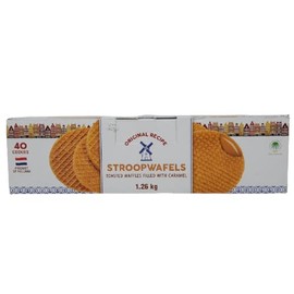 Le Chef Caramel Stroopwafel, 42.4 oz (COST1253037)