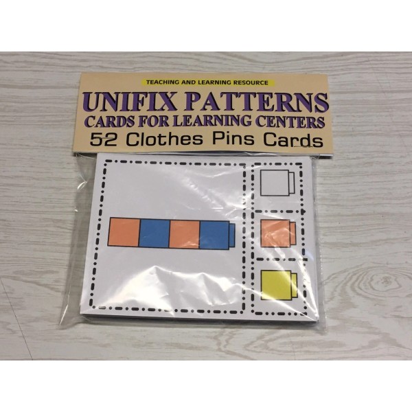 Unbranded Unifix Patterns - Cards For Learning Center Preschool 52