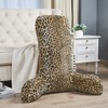 Home Soft Things Leopard Printed Bedrest Reading Pillow, Lounger Backrest