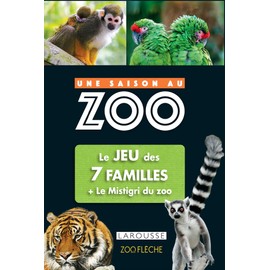 Jeu des 7 familles Une saison au Zoo: Avec le Mistigri du zoo