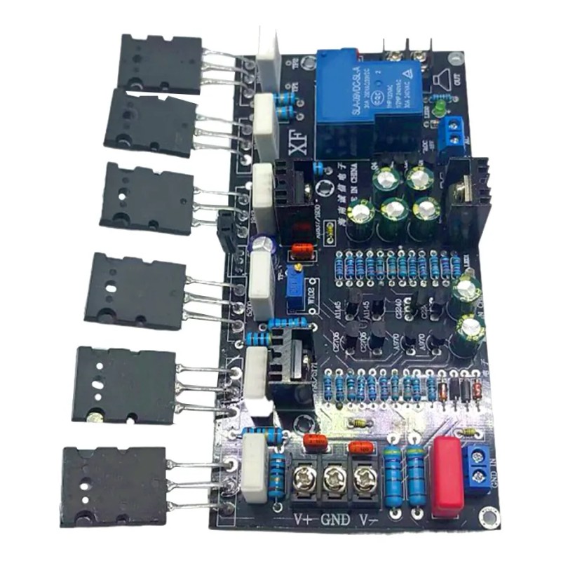 Placa Amplificadora De Potencia Mono De 300 W 1943+5200 Rear