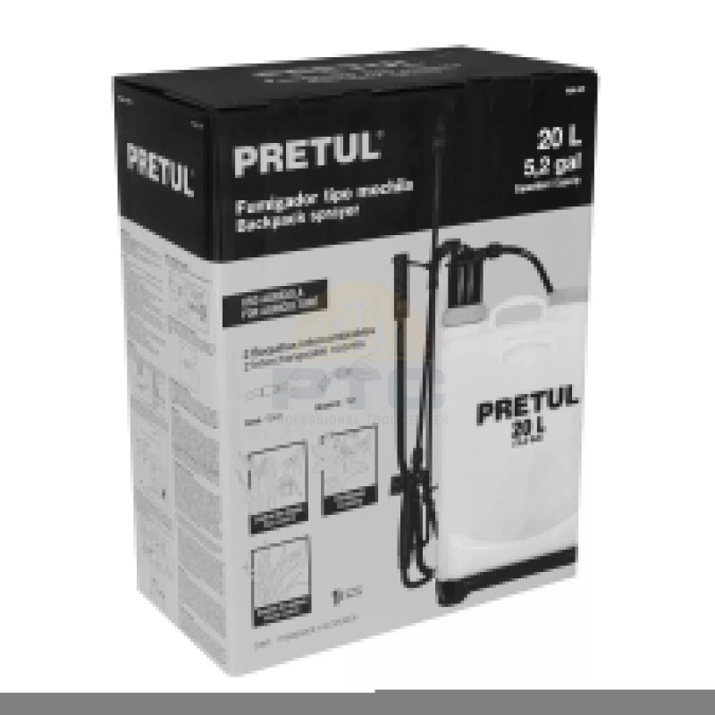 Pretul FUM-20P 20 L manual backpack fumigator