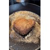 MXWLEIEL Cast Iron Skillet - Flat Bottomed Frying Pan with