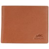 Mancini Bellagio Top Grain Leather RFID Secure Billfold with Coin