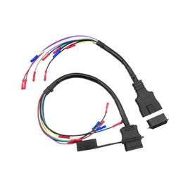 Qnbes 9 Pin Truck and Plow Side Repair Harness Cover Fit for Western Fisher Snow Plow Truck Side 49308 & Plow Side 49317 (with Dust Cover)