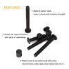 binifiMux M6 x 100mm Bunk Bed Bolts,IKEA Bedframe Bolts, IKEA