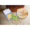 Mypicompany. Set of 2 Cheese Containers - Clear Plastic Food