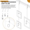 Dunzy 10 Pcs Picture Rail Hanging System Kit Picture Rail