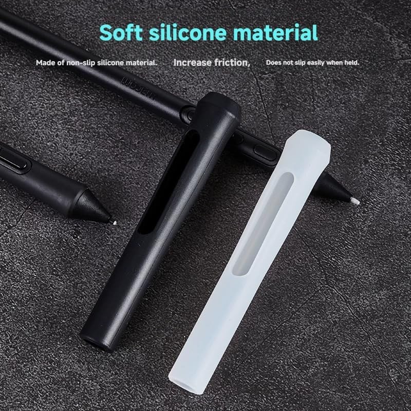 Silicone Pen Grip Holder Pen Stand Holder Compatible for Wacom