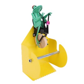 Lustiger Toilettenpapierhalter, Innovativer Frosch Toilettenpapierrollenhalter für die Wandmontage Charmanter Frosch auf dem Einrad Toilettenpapierrollenhalter für Badezimmer Küche