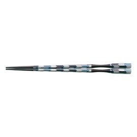 Fukui Craft 62160410 PBT Hexagon Takushima Chopsticks, 8.9 inches (22.5 cm), Blue Arrow Feather