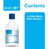 500ml Blue Dot Eye Wash Solution In Round Bottle (Each)