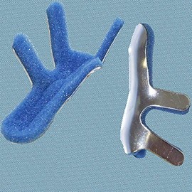 415 Splint Finger Quicky Toad Aluminum Large 3.5" Blue Foam 12/Bg Part# 415 by Frank Stubbs Co Inc Qty of 1 Bag