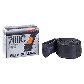 CST Cicli Bonin Unisex Adult Camere Anti-Puncture Presta Tube - Black, One Size/48 mm