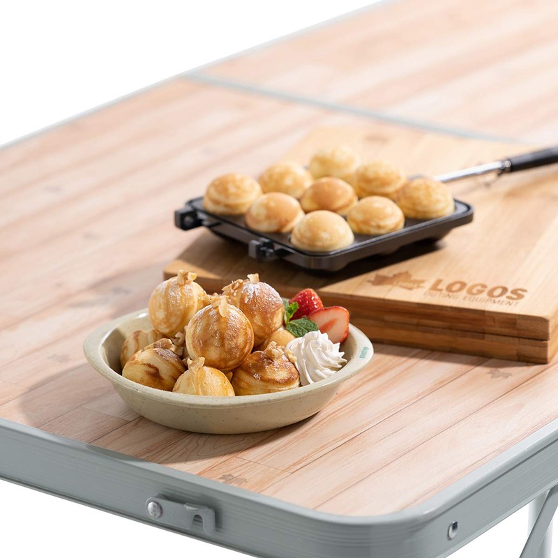 Logos 81062244 Takoyaki Ball Maker, Black, Approx. Width 14.0 x