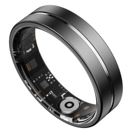 CNBRO Smart Rings Fitness Health Ring Heart Rate Sleep Rings Remote Family Care Sports Exercise Modes Activity Tracker Pedometer Smart Rings for Android & iOS Phones