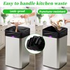 Trash Bags 15 Gallon Tall Kitchen Drawstring Garbage Bags,Fit 13-15