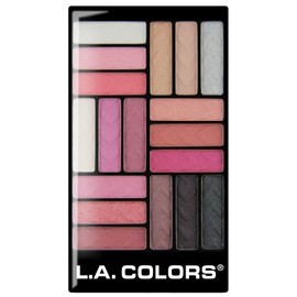 L.A. COLORS 18 Color Eyeshadow Palette, Diva Glam CES748