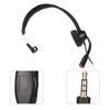 Telephone Headset Noise Reduction Volume Control 3.5mm Straight Plug Unilateral