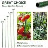 Sprigra Plant Stakes 6ft, Steel Garden Stakes 6 Feet 25