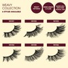 i-ENVY 2 Pairs False Eyelashes Natural Fullness Lightweight Lashes Textured