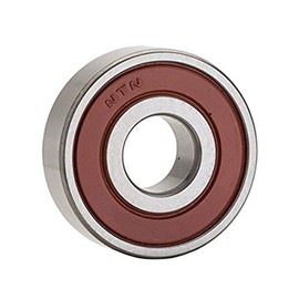 NTN Bearing 6303LUA Single Row Deep Groove Radial Ball Bearing, Polyacrylic, Normal Clearance, Steel Cage, 17 mm Bore ID, 47 mm OD, 14 mm Width, Single Seal