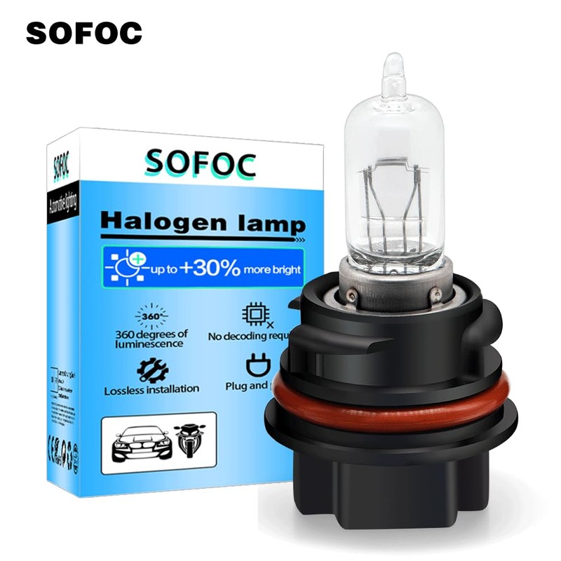 SOFOC -PH11 Motorcycle/Car ATV Headlight Fog Light Replacement High Beam