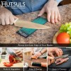 HUTSULS Leather Strop Honing Sharpener Knife Chisel Stropping Polishing Compound