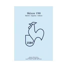 Sketch Pad 190 g/m² DIN A4 50 Sheets
