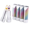 3Pcs Crystal Flower Jelly Lipstick Nutritious Moisturizing Lip Balm Temperature