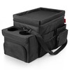 Waterproof Car Organizer with Lid, Car Cooler Bag with Cup