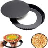 LATRAT Tart Tin Quiche Mould 28 cm Quiche Tart Pan