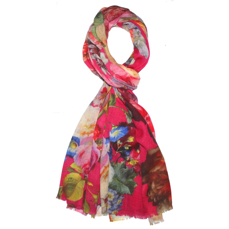 Lorenzo Cana - 78662 Women's Pashmina Scarf Soft Wool Merino