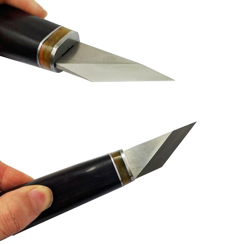 Leather Cutting Knife Professional Precision Bevel Head sharp Knife Cutter