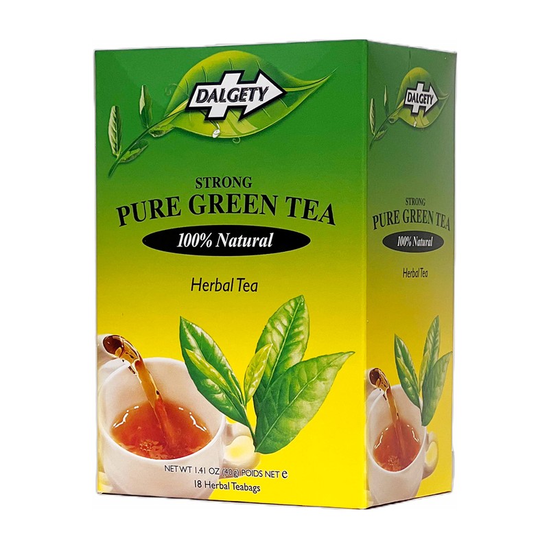 Dalgety Pure Green Herbal Tea 40g Cartons (3 Pack) 100%