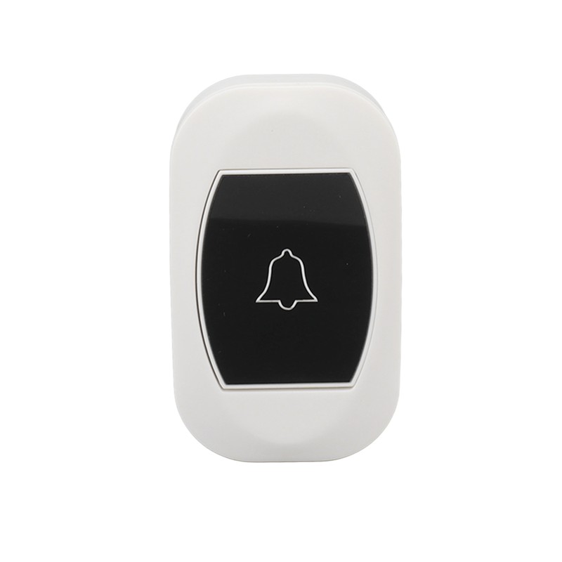 Wireless Doorbell Temperature Digital Display 4 Level Volume Adjustment Waterproof