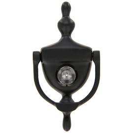 Deltana DKV630U19 Door Knocker with Viewer 1-3/4-Inch Max Door Thickness