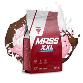 Trec Nutrition TREC Nutrition Mass XXL 1000g Strawberry Gainer - Protein Concentrate with Essential Carbs - Supports Muscle Growth and Maintenance - Enriched with Vitamin B6 for Optimal Metabolism