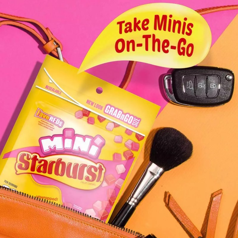 STARBURST FaveREDS Minis Candy 8 Ounce Pack of 8 Fruit