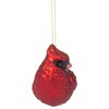 RAZ Imports 5.25" Cardinal Ornament Glass #3824679