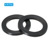 PATIKIL M30 Rubber Flat Washer, 40 Pack 30mm ID 40mm