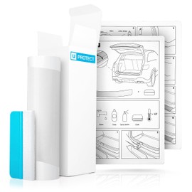 uProtect Car Bumper Protector Full Set for Nissan Qashqai 3 (III) J12 I 2021-2024 - Rear Bumper guards for cars, anti scratch, Paint Protector For Sill Lip - Transparent Glossy