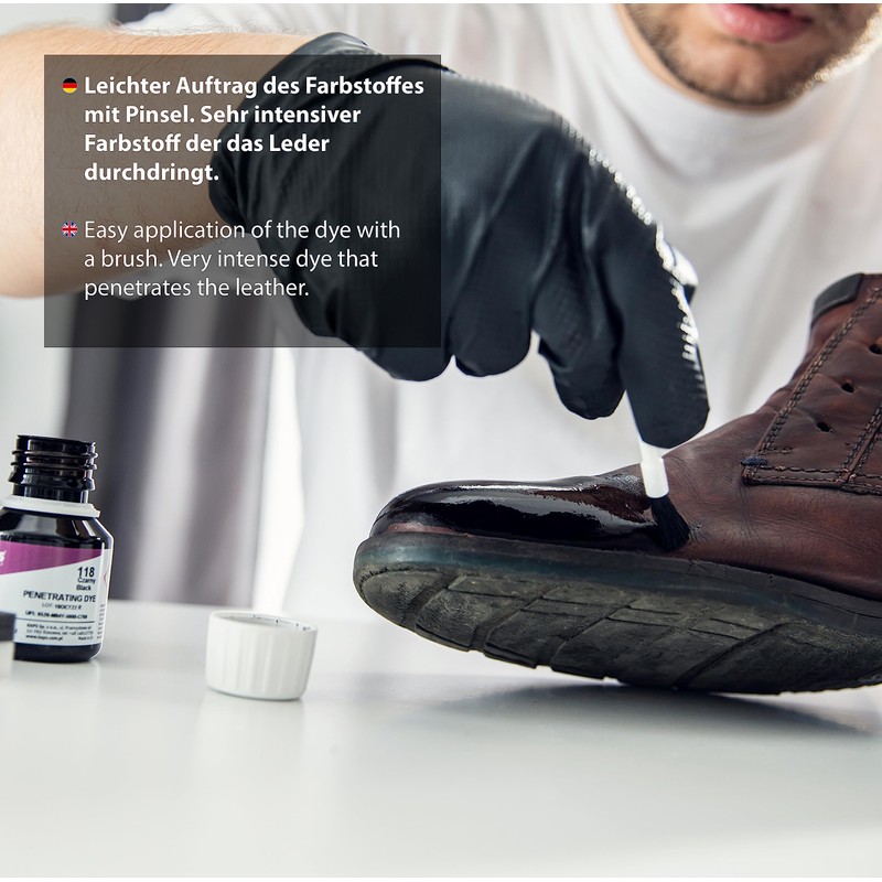 Kaps Deep Penetrating Dye for Natural, Smooth & Faux Leather