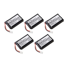 Synergy Digital Dog Collar Batteries, Works with Dogtra Edge Remote Dog Training Collar Dog Collar, Combo-Pack Includes: 5 x SDDC-L1131 Batteries