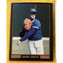 1989 Collector's Choice #8 ⚾️ Mark Grace  ⚾️ Chicago Cubs ⚾️