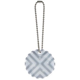 [Glimmis] Grimmis Circle Graphic Scandinavian Reflector Key Chain Retroreflective Material Black 1pcs (1)