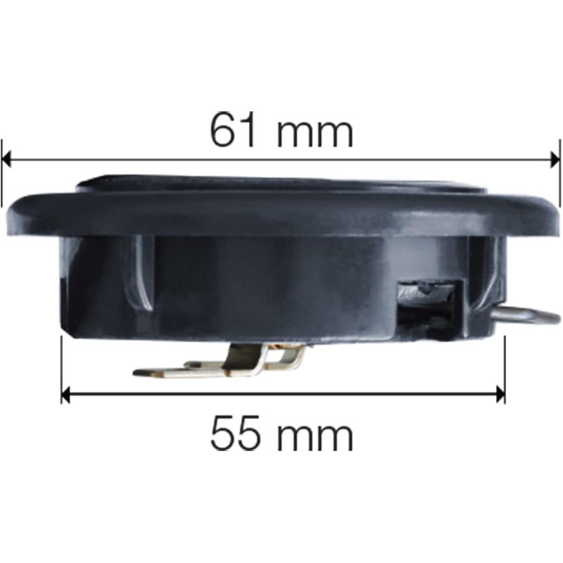 Simoni Racing Universal Horn Switch Type B Diameter 55 mm