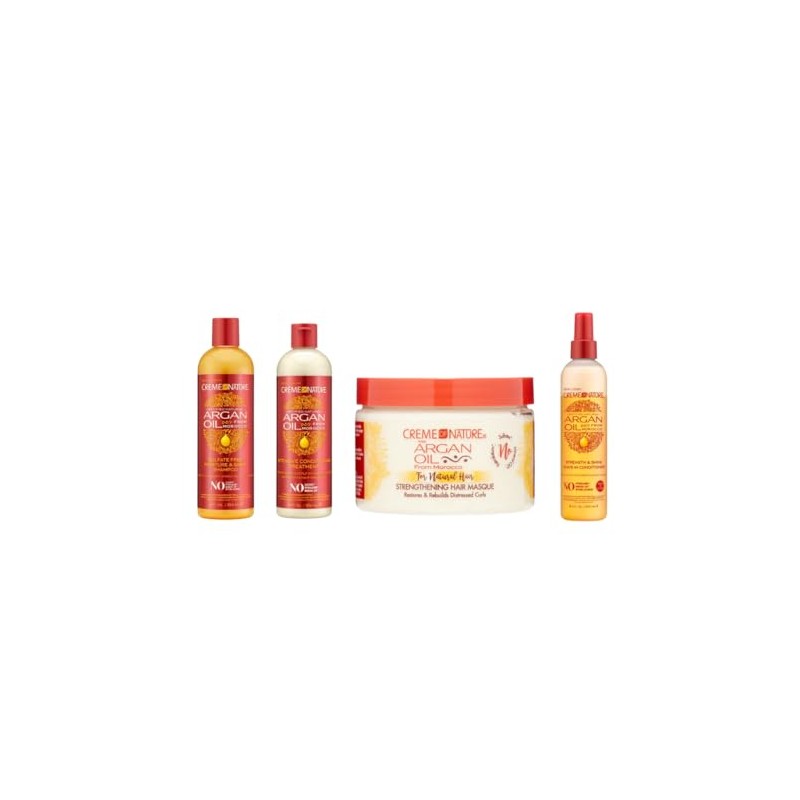 Argon Oil Strengthening Hair Masque by Creme of Nature, Argan