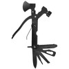 15In1 Axe Hammer MultiFunctional Camping Survival Screwdrivers Pliers Bottle Opener(Black