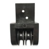 Telescopic Double Pulley for Pergola Rope (Black)